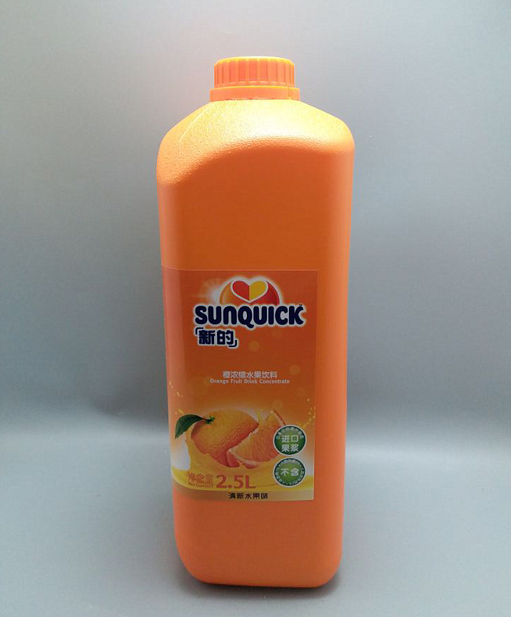包邮 新的浓缩果汁 新的橙汁 餐饮奶茶果汁2.5L|ruв категории кофе/хлопья/напиток, напиток, фруктовый напиток - от Buy2taobao.com для оказания профессиональной услуги покупки агента Taobao