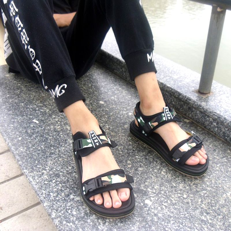 new pattern Vietnam Ping cents Sandy beach man Sandals outdoors non-slip Dichotomanthes bottom rubber Wading camouflage adjust Sandalsin the Men's Shoes, Sandals category - from Buy2taobao.com to provide professional Taobao agent buy service