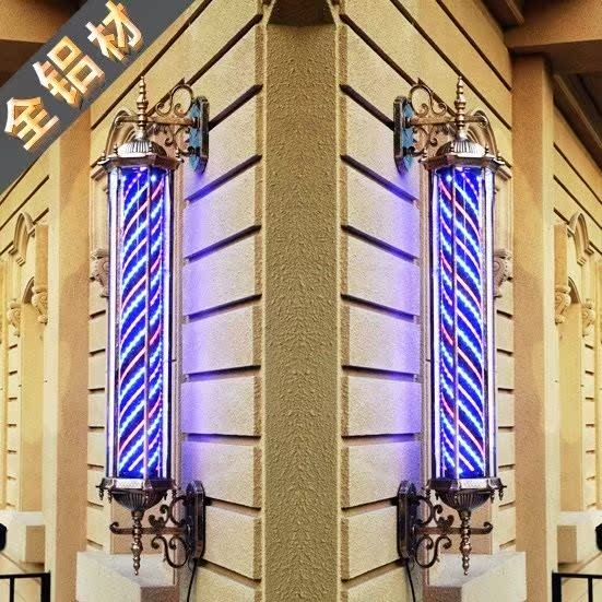 Aluminum material Hairdressing Turn light LED Barber Shop Turn light Wall Salon Turn light waterproof beauty salon rotate Light boxin the Business/Office Furniture , Shelf/Showcase , Other shelves category - from Buy2taobao.com to provide professional Taobao agent buy service