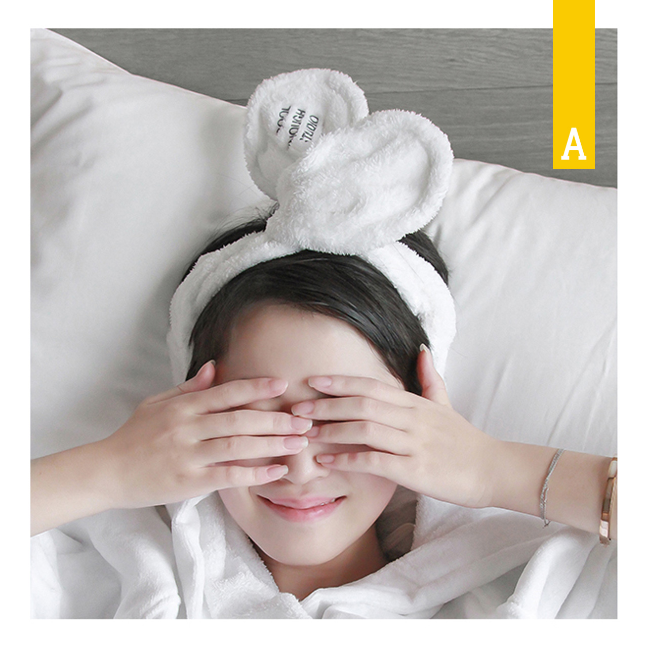 Acooltd Korean Edition Simplicity lovely Orecchiette Wash one's face Hair bundles Wash and rinse Deposited mask Headband Hair hoop Headdressin the Family/Personal Cleaning Tools , Personal care cleaning appliances , Headbands category - from Buy2taobao.com to provide professional Taobao agent buy service
