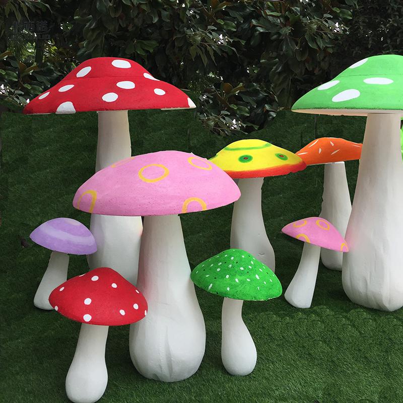Spring decorate scene arrangement prop Showcase Mei Chen decorate large foam Mushroom stage Scenery photograph propin the Festive supplies/Gift , Other Festival Gifts category - from Buy2taobao.com to provide professional Taobao agent buy service
