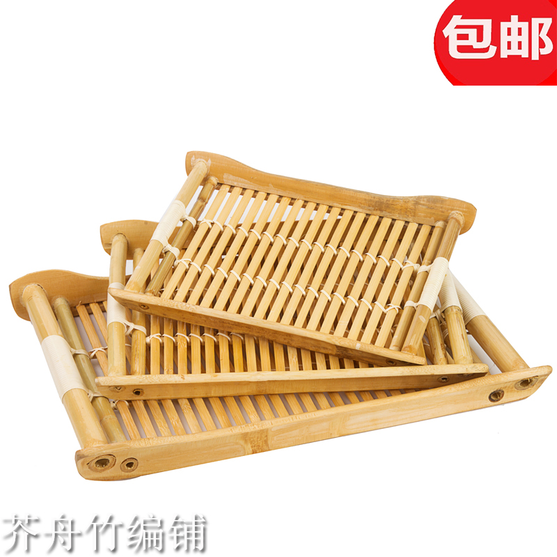 Bamboo Tray tea set Kung Fu tea table hotel Wooden dinner plate tableware A snack Bread basket natural Bamboo kitchen Restaurantin the Tableware , Tea set , Tea tray category - from Buy2taobao.com to provide professional Taobao agent buy service