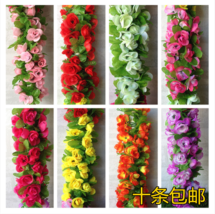 仿真小玫瑰花藤条客厅蔓藤绢花假花房顶暖气管道装饰假花藤蔓包邮在类目 家居饰品, 花瓶/花器/仿真花/仿真饰品, 仿真花/假花中 - 来自Buy2taobao.com提供专业的淘宝代购服务