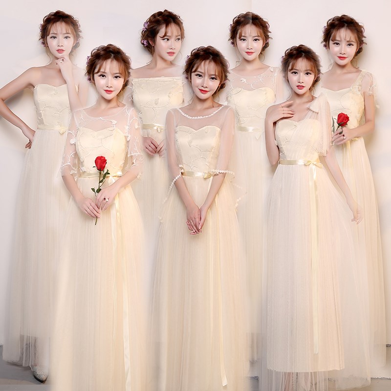Bridesmaid Dresses 2018 new pattern have more cash than can be accounted for Show thin Confidante Sisters Bridesmaid Dresses graduation perform Party Evening dressin the Women's clothing/Boutique , Wedding/Cheongsam/Formal dress , Formal dress/Evening category - from Buy2taobao.com to provide professional Taobao agent buy service