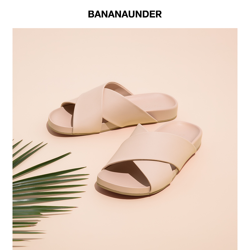 BANANAUNDER Women's Shoes Home new pattern Flat bottom slipper Exorcism wave Word tow Sandalsin the Home Daily , Umbrella/Rain gear/Rain/Moistureproof , Rain Boots category - from Buy2taobao.com to provide professional Taobao agent buy service