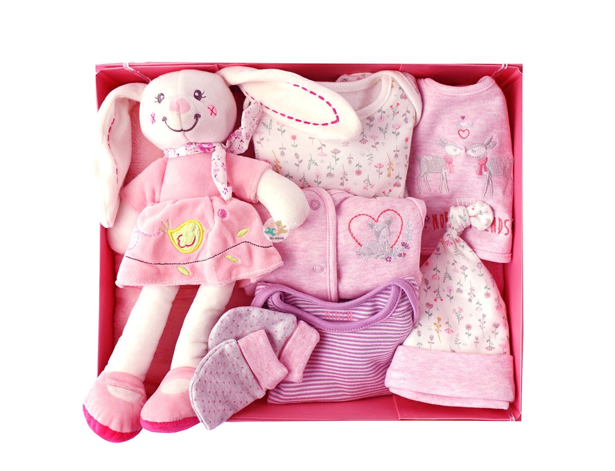 婴儿礼盒套装刚出生狗宝宝衣服纯棉春夏新生儿用品大全满月周岁礼|ruв категории Детская одежда, малыш - от Buy2taobao.com для оказания профессиональной услуги покупки агента Taobao