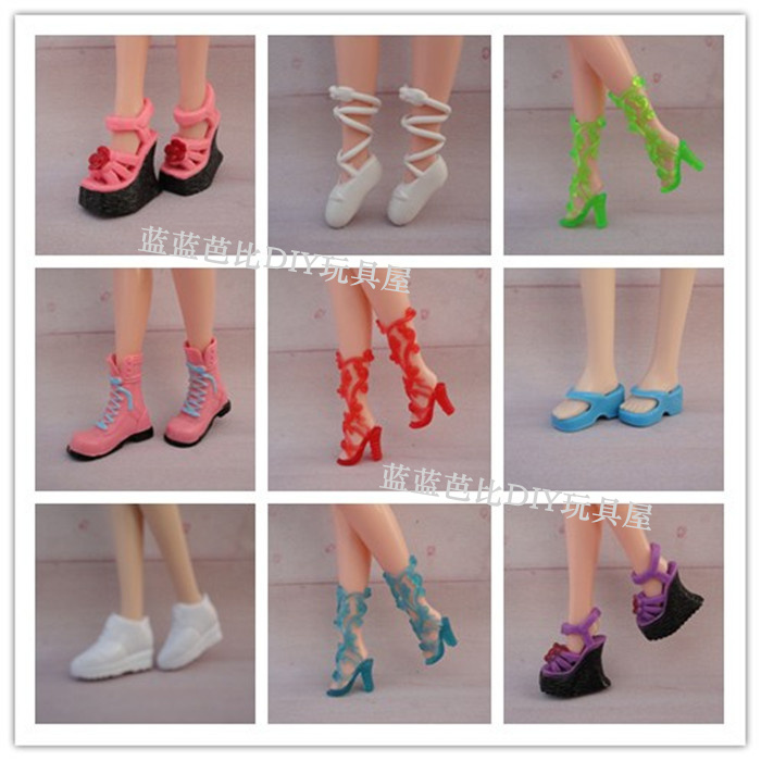 Dress Up Toys Dai blue a doll shoes High-heeled shoes Sandals Multicolor Wearable link Bin the Toy/Childs/Puzzle/Building block/Model , Doll/Fitting category - from Buy2taobao.com to provide professional Taobao agent buy service