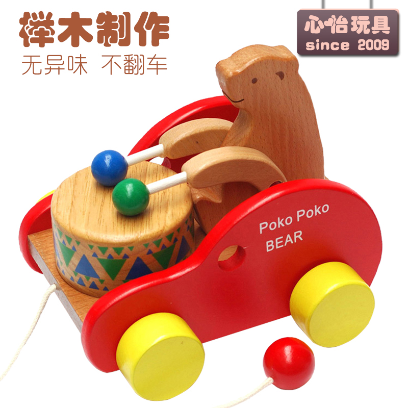 Pull toys baby Drawstring Toys Tow Towing Toys Stay wire Toddler pull carts Hand-pulled toy carin the Toy/Childs/Puzzle/Building block/Model , Children crawl/Toddler/Fitness , Drag toddler toys category - from Buy2taobao.com to provide professional Taobao agent buy service