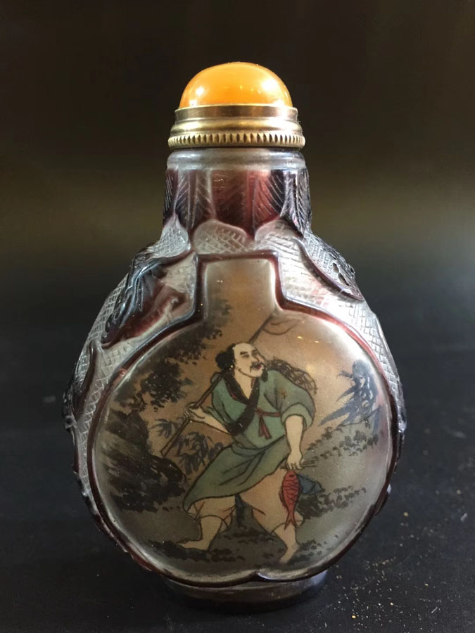 17复古名家纯手工琉璃精工内画人物鼻烟壶特色手工艺送礼收藏#69在类目 特色手工艺, 地区民间特色手工艺, 内画鼻烟壶中 - 来自Buy2taobao.com提供专业的淘宝代购服务
