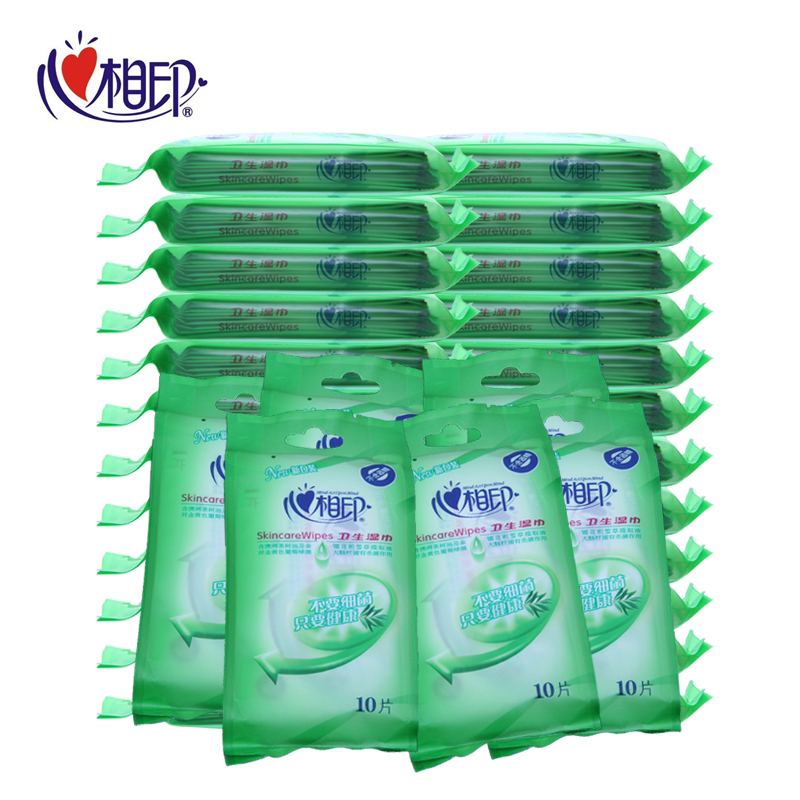 心相印湿巾 湿巾10片30包装抑菌消毒单片包 湿巾纸独立片装XCA001在类目 洗护清洁剂/卫生巾/纸/香薰, 纸品/湿巾, 湿巾中 - 来自Buy2taobao.com提供专业的淘宝代购服务
