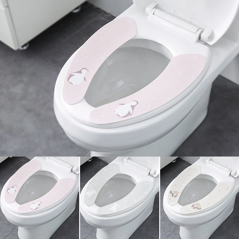 lovely Cartoon Toilet mat Seat cushion waterproof household Paste Toilet sets winter thickening currency Potty setsin the Family/Personal Cleaning Tools , Sanitary appliances/Bathroom accessories , Toilet sets/Toilet seat  category - from Buy2taobao.com to provide professional Taobao agent buy service