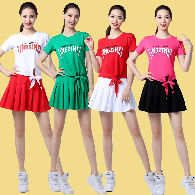 2019夏季映容雪广场舞服装新款短裙套装女时尚青春跳舞蹈演出服装在类目 运动/瑜伽/健身/球迷用品, 舞蹈/健美操/体操, 广场舞, 广场舞套装中 - 来自Buy2taobao.com提供专业的淘宝代购服务