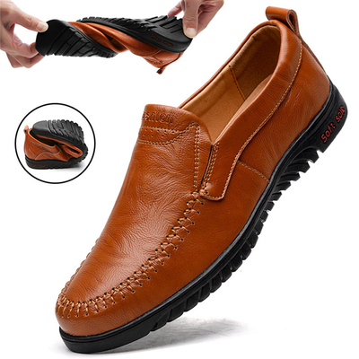 2018新款春季男鞋韩版豆豆鞋男真皮男士休闲皮鞋懒人鞋驾车鞋子男