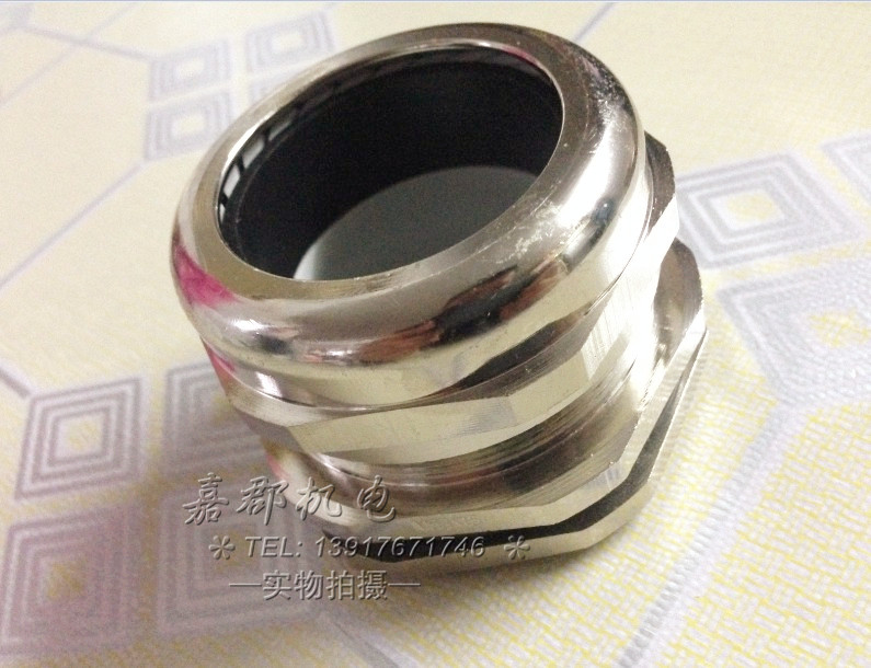 铜镀镍金属防水电缆接头电缆固定头格兰头船用填料函M63*1.5|msdalam kategori perkakasan/alat, jentera perkakasan, kelengkapan - dari Buy2taobao.com untuk memberikan perkhidmatan ejen Taobao profesional membeli