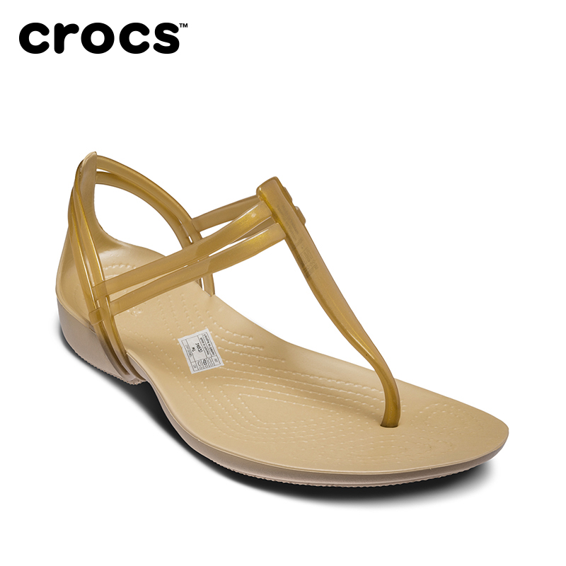 Crocs女凉鞋 卡骆驰伊莎贝拉T型夹脚一字平底夏季单鞋|202467在类目 户外/登山/野营/旅行用品, 户外鞋袜, 沙滩鞋/凉鞋/拖鞋中 - 来自Buy2taobao.com提供专业的淘宝代购服务