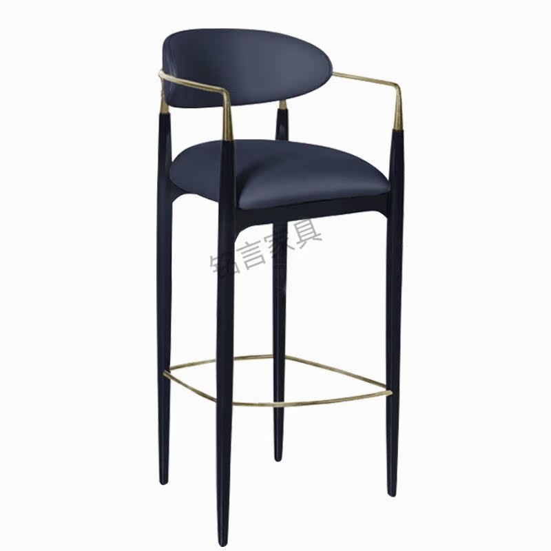 Simplicity Postmodern Light extravagance The bar chair Reception Metal Bar chair designer Open Houses Sales offices Tall stoolin the Business/Office Furniture , Entertainment/Bar/KTV Furniture , Bar Stools category - from Buy2taobao.com to provide professional Taobao agent buy service