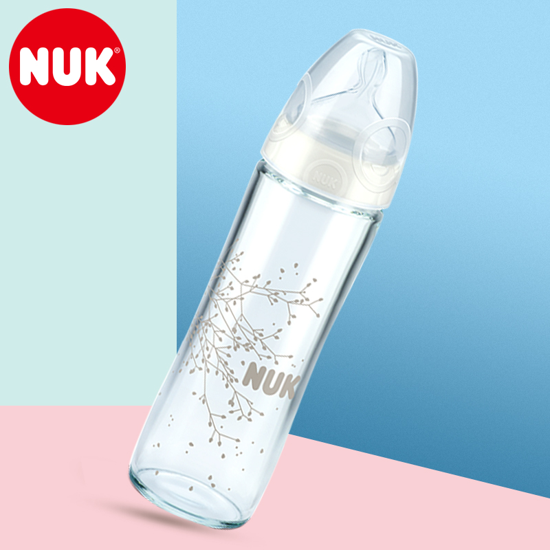 【限时清仓】NUK新款纤巧宽口玻璃奶瓶240ml(初生成长型中圆孔)|msdalam kategori lampin/Xihu/makan/push pelarik, Memberi makan botol/botol yang berkaitan, Memberi makan botol - dari Buy2taobao.com untuk memberikan perkhidmatan ejen Taobao profesional membeli