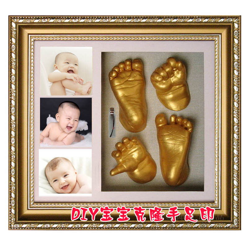 Baby Souvenirs diy make baby three-dimensional Footprint Hand and foot prints Customized Tire brush Wood Frame suitin the Toy/Childs/Puzzle/Building block/Model , Baby Souvenirs/Personalized Products , Hand footprints category - from Buy2taobao.com to provide professional Taobao agent buy service