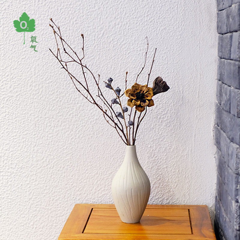 【现代干花花艺】简约中式干花装饰摆件家居客厅禅意插花干花花瓶|ruв категории Домашний быт, ваза/цветок/искусственные цветы/моделирование украшения, цветок/ваза, ваза - от Buy2taobao.com для оказания профессиональной услуги покупки агента Taobao