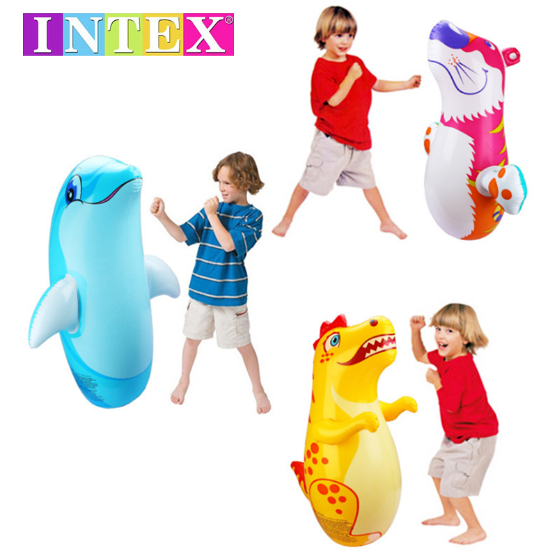 INTEX动物不倒翁宝宝益智充气玩具加厚加大儿童拳击袋婴幼儿玩具|msdalam kategori Toy/bayi/teka-teki/blok bangunan/model, elektronik/cahaya/berudara/mainan rumit, kembung mainan plastik (tidak meletakkan bahan-bahan lain) - dari Buy2taobao.com untuk memberikan perkhidmatan ejen Taobao profesional membeli
