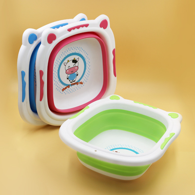 天天特价折叠婴儿脸盆pp盆宝宝洗脸盆儿童奶