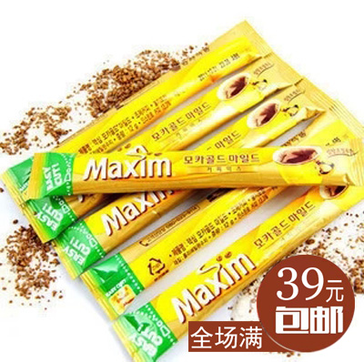 韩国原装进口咖啡黄麦馨摩卡咖啡Maxim 速溶即饮三合一咖啡粉条装在类目 咖啡/麦片/冲饮, 速溶咖啡/咖啡豆/粉, 速溶咖啡中 - 来自Buy2taobao.com提供专业的淘宝代购服务