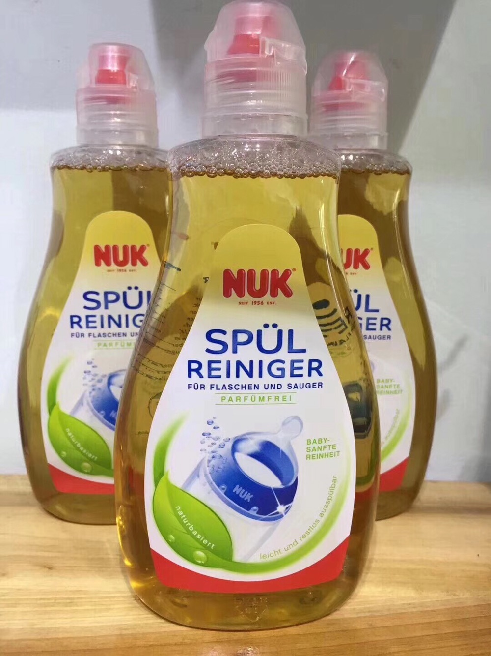 德国本土NUK婴儿奶瓶奶嘴洗涤灵果蔬清洗剂纯植物无香精380ml在类目 尿片/洗护/喂哺/推车床, 清洁液/洗衣液/柔顺剂, 奶瓶果蔬清洗液中 - 来自Buy2taobao.com提供专业的淘宝代购服务
