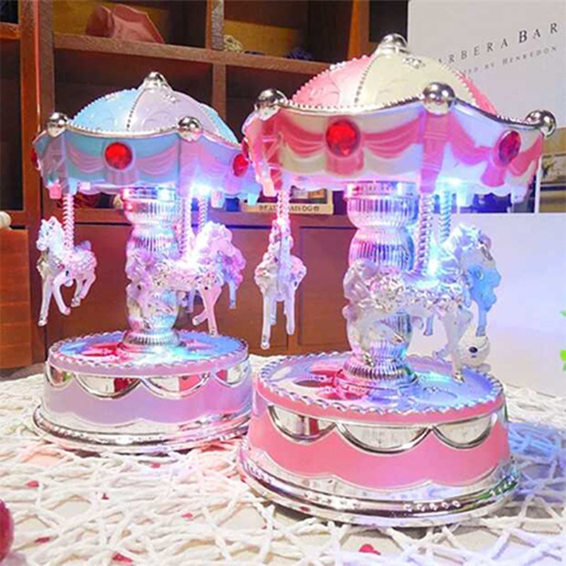 luminescence Sing merry-go-round Music box City of sky The music box Confidante Boys and girls birthday giftin the Toy/Childs/Puzzle/Building block/Model , Musical toy/Children's Musical Instruments , Music Box/Music Box category - from Buy2taobao.com to provide professional Taobao agent buy service
