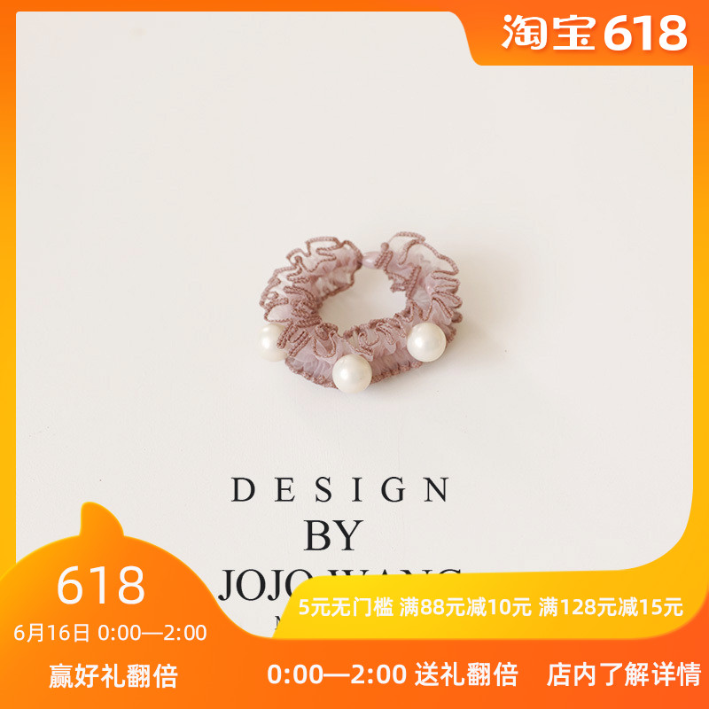 Tinker faint trace of something Wentworth Pearl Lace Hairpin Hairdressing rubber string the republic of korea Ladies Jewelry Concise Atmospheric modelsin the Accessories/Leather belt/Hat/Muffler , Other Accessories category - from Buy2taobao.com to provide professional Taobao agent buy service