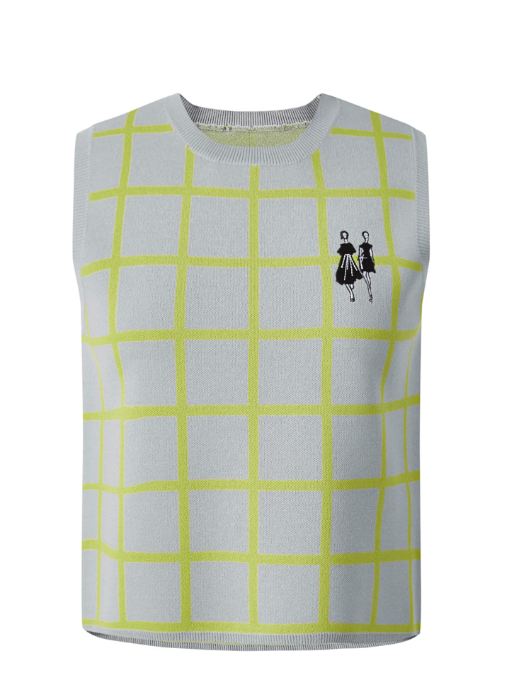 女装2017春装新款格子针织衫女套头针织背心女A2EE61250|msdalam kategori Butik wanita / wanita, sweater - dari Buy2taobao.com untuk memberikan perkhidmatan ejen Taobao profesional membeli