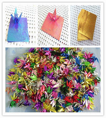 买10送1彩虹纸7cm珠光炫彩色折纸鹤纸手工DIY花球桃心纸材料儿童在类目 电子词典/电纸书/文化用品, 纸张本册, 折纸/手工纸中 - 来自Buy2taobao.com提供专业的淘宝代购服务