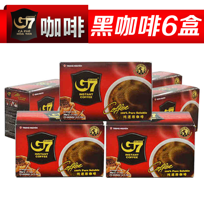 90袋原裝進口越南中原g7黑咖啡純咖啡 無糖速溶提神特濃咖啡粉6盒在類目 咖啡/麥片/衝飲, 速溶咖啡/咖啡豆/粉, 速溶咖啡中 - 來自Buy2taobao.com提供專業的淘寶代購服務