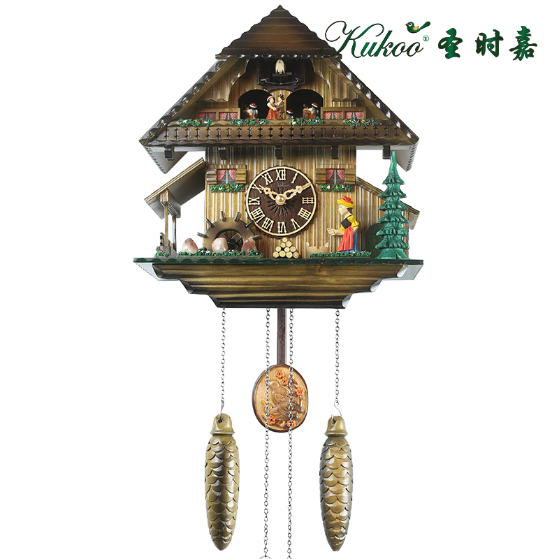聖時嘉咕咕鍾布谷鳥鍾實木挂鍾進口音樂報時/精致小屋K9081在類目 家居飾品, 家居鍾飾/鬧鐘, 掛鐘中 - 來自Buy2taobao.com提供專業的淘寶代購服務