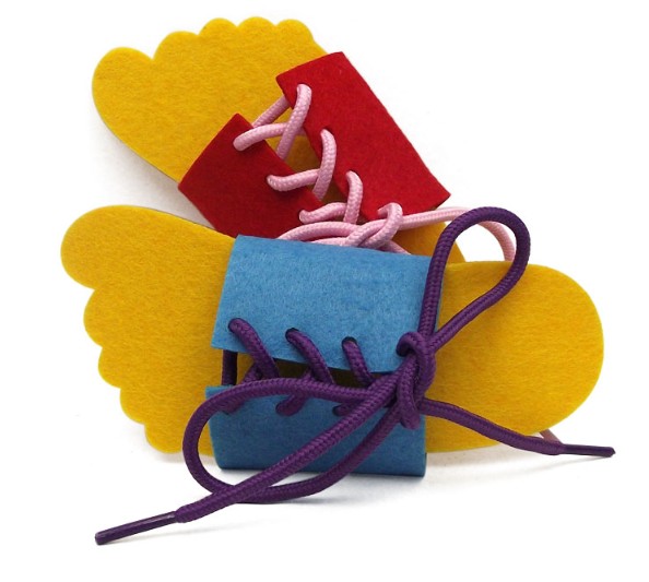 kindergarten Living Area Puzzle Early education Toys manual Material Science Non-woven fabric slipper Pendants Hanging Shoelace Operationin the Home accessories , Furnishings collocation Suit category - from Buy2taobao.com to provide professional Taobao agent buy service