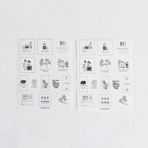 the republic of korea veryveryness Plain Jane Botany Slogan Sealer Label sticker(2 into the)※ Spotin the Electronic Dictionary/Electronic paper book/Stationery , The paper book , Sticker category - from Buy2taobao.com to provide professional Taobao agent buy service