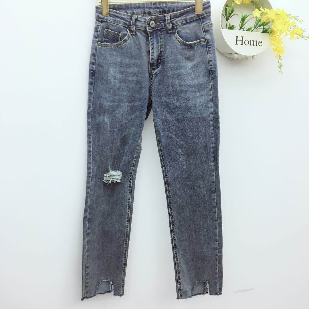 2019新款时尚牛仔裤*KD8在类目 女装/女士精品, 牛仔裤中 - 来自Buy2taobao.com提供专业的淘宝代购服务