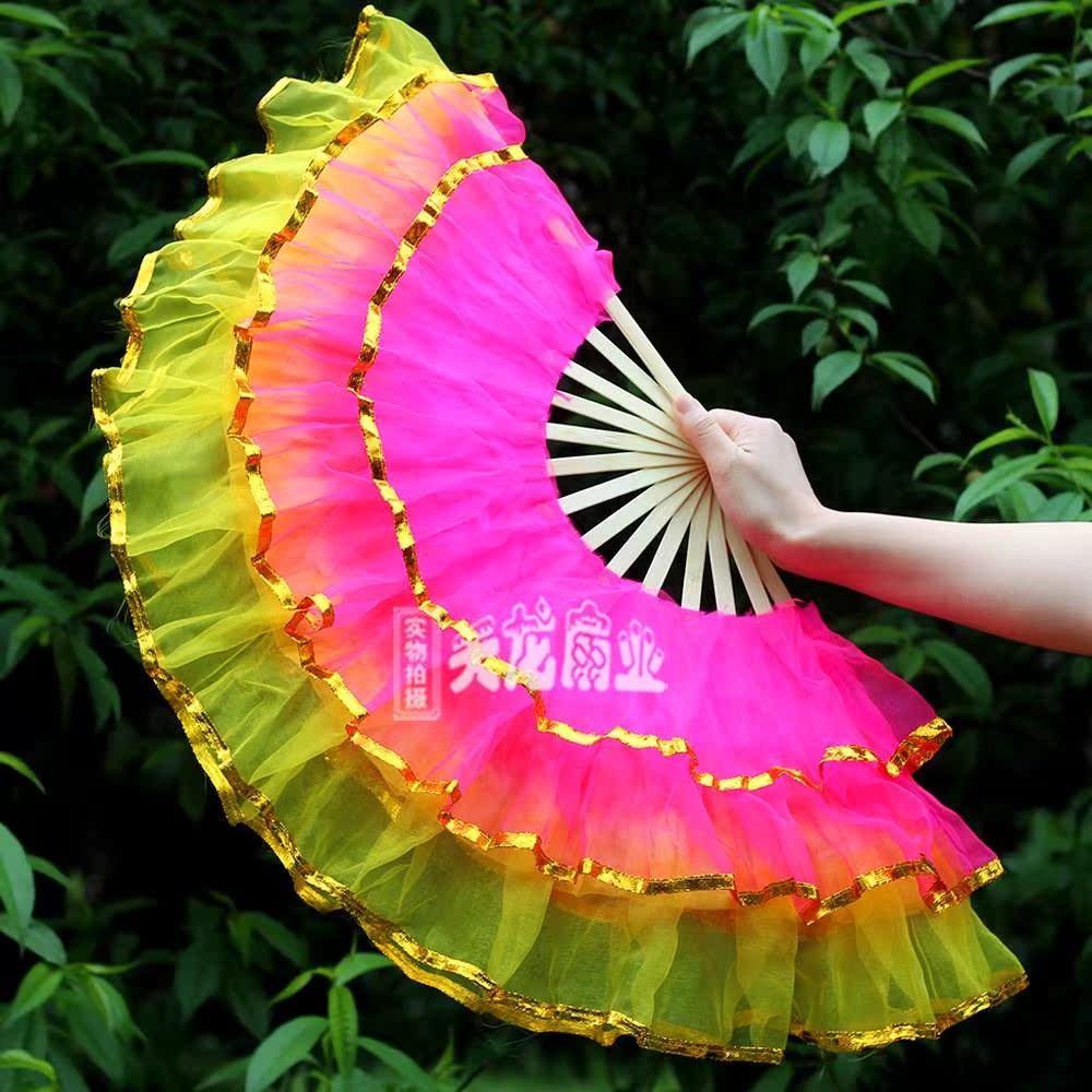 Dance fan Ode to the Motherland Two-sided Yarn fan Christianity dance Fan dance Yangge Dance For fan Dancing fanin the Sports/Yoga/Fitness/Fans supplies , Dance/Aerobics/Gymnastics , More kinds of dance , More Dance Accessories category - from Buy2taobao.com to provide professional Taobao agent buy service