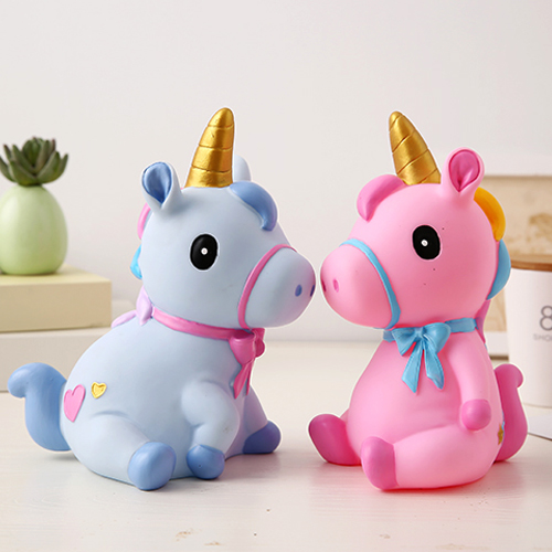 originality Cartoon lovely Net Red unicorn Pink girl Doll Trojan horse Piggy bank Piggy bank Decoration giftin the Festive supplies/Gift , Gift ideas , Piggy bank category - from Buy2taobao.com to provide professional Taobao agent buy service