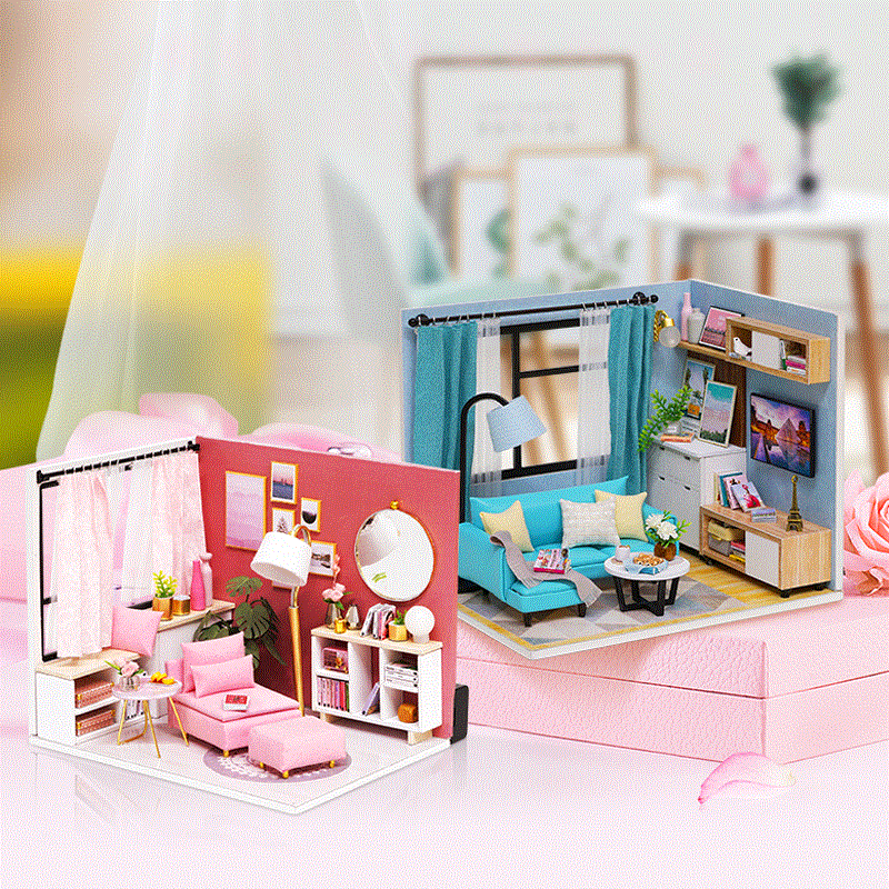 children manual make diy Cabin Jigsaw puzzle Assemble Model girl Puzzle Toys 8-12-18 Birthday giftsin the Toy/Childs/Puzzle/Building block/Model , Beads/Jigsaw/Pair/Disassembly/Beat Toy , Jigsaw/Puzzle category - from Buy2taobao.com to provide professional Taobao agent buy service