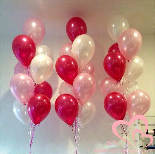 进口珠光红酒红气球泰国乳胶加厚无异味生日婚礼开业情人节520在类目 节庆用品/礼品, 气球/飘空气球, 气球中 - 来自Buy2taobao.com提供专业的淘宝代购服务