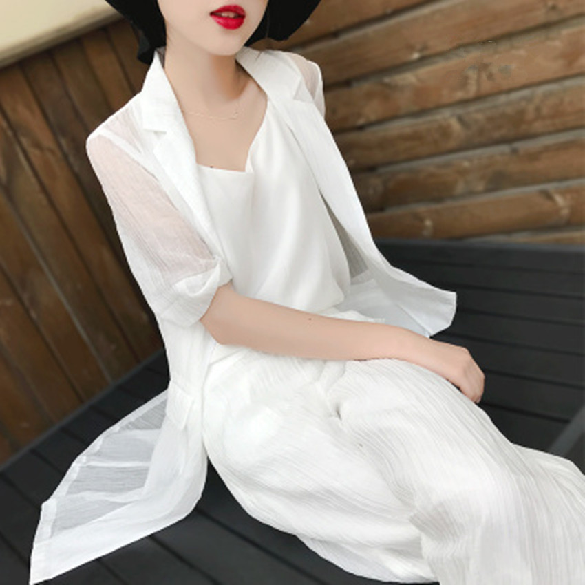 娴优欧美女装夏季气质中长款时尚西服外套阔腿裤西装套装两件套女|ruв категории Женская одежда, костюм/студенты школьную форму/обмундирования, профессионального женский брючный костюм - от Buy2taobao.com для оказания профессиональной услуги покупки агента Taobao