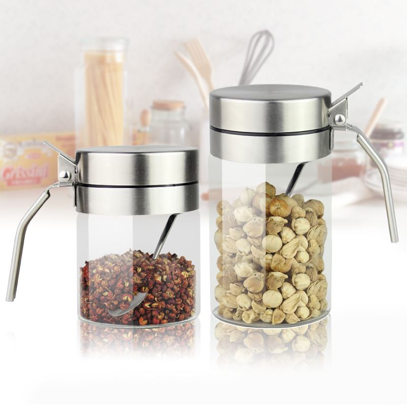 304 Stainless steel lid Glass Caster Sauce pot Salt pepper Condiments Kitchen New productsin the Kitchen/Cooking utensils , Kitchen Gadgets/Kitchen storage , Storage jars/Kitchen storage containers , Seasoning bottles category - from Buy2taobao.com to provide professional Taobao agent buy service