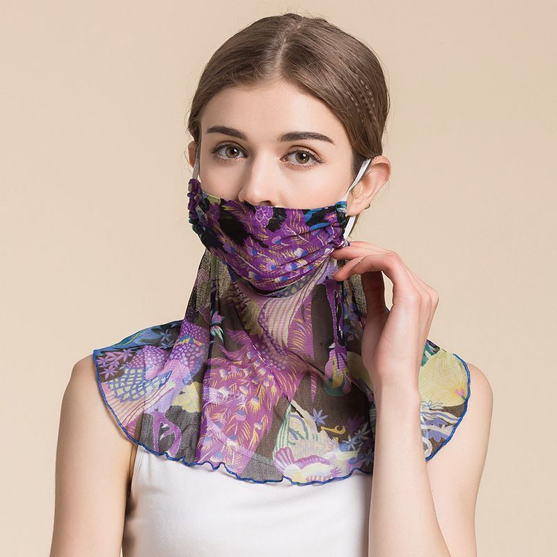 summer New products Real silk Mesh Sunscreen ventilation face shield Thin section Korean Edition 100% mulberry silk Mask breathingin the Home Daily , Protective Equipment , Masks category - from Buy2taobao.com to provide professional Taobao agent buy service