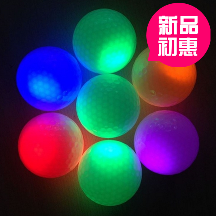 全新长亮高尔夫球多色发光LED电子机芯球高尔夫用品夜光球|msdalam kategori sukan/Yoga/kecergasan/bekalan peminat, Golf, Golf - dari Buy2taobao.com untuk memberikan perkhidmatan ejen Taobao profesional membeli