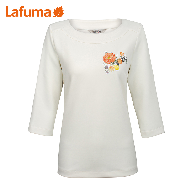 LAFUMA Yue Fei Ye lady summer outdoors ventilation Three Quarter Sleeve printing T-shirts LFTS9AL16in the Outdoor/Mountaineer/Camping/Travel Goods , Outdoor clothing , Outdoor leisure clothes , Outdoor leisure clothing category - from Buy2taobao.com to provide professional Taobao agent buy service
