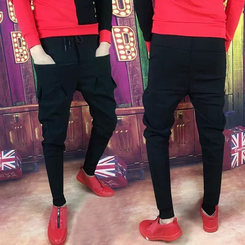 2018 Sociology spirit Guy trousers Korean Edition Trend Feet new pattern Ninth pants Elasticity 9 Self cultivationin the Men's clothing, Casual pants category - from Buy2taobao.com to provide professional Taobao agent buy service