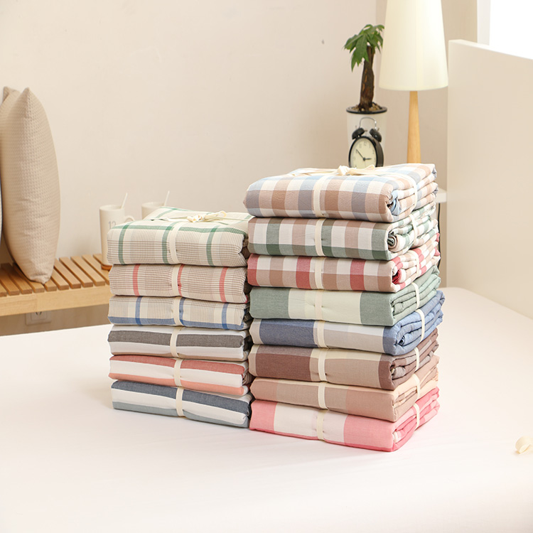Washed cotton Cotton quilt singleton Customized Quilt cover Ichiban pure cotton Quilt cover lattice pure cotton Double quiltin the Bedclothes , Quilt category - from Buy2taobao.com to provide professional Taobao agent buy service