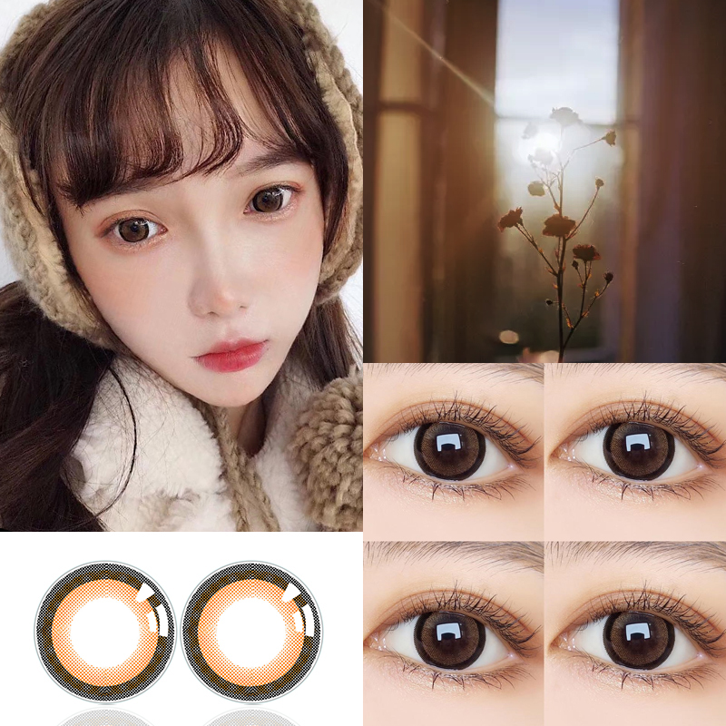 媞娜正品大牌花房姑娘美瞳女年抛大小直径网红款泪花棕隐形眼镜TN|ruв категории контактные линзы/уход раствора, цветные контактные линзы - от Buy2taobao.com для оказания профессиональной услуги покупки агента Taobao