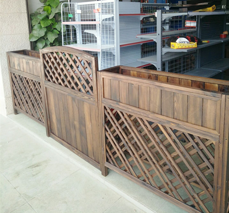 Carbonize grid Flower trellis Planters guardrail enclosure Shenzhen Dongguan Anticorrosive wood balcony fence Lockersin the Basic building materials , Wooden , Carbonized wood category - from Buy2taobao.com to provide professional Taobao agent buy service
