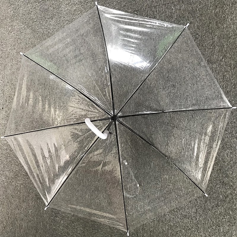 9.9 Simplicity lovers Black and white transparent lady adult fresh Long handlein the Home Daily , Umbrella/Rain gear/Rain/Moistureproof , Umbrella category - from Buy2taobao.com to provide professional Taobao agent buy service